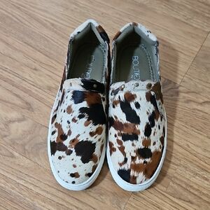 Corkys Black and Brown Sneakers Slip-On Style